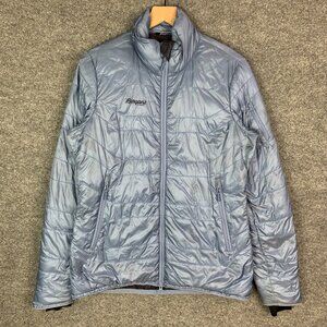 BERGANS OF NORWAY Men‎ Blue Down Puffer Jacket Coat Size Medium